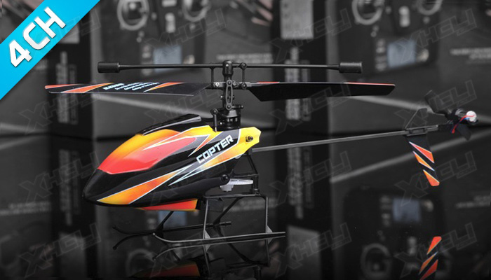 New 2.4Ghz 4 Channel V911 RC mini Helicopter (Orange)